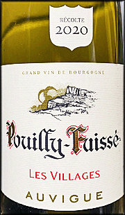 Auvigue 2020 Pouilly-Fuissé Les Villages