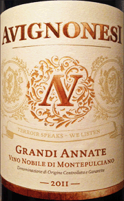 Avignonesi 2011 Grandi Annate Vino Nobile di Montepulciano