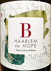 B Vintners 2015 Haarlem to Hope