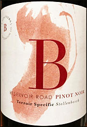 B Vintners 2016 Reservoir Road Pinot Noir