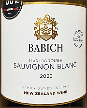 Babich 2022 Sauvignon Blanc