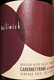 Bailiwick 2013 Cabernet Franc