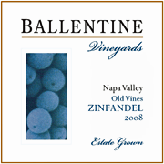 Ballentine 2008 Old Vines Zinfandel