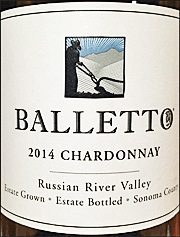 Balletto 2014 Chardonnay