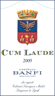 Banfi 2009 Cum Laude