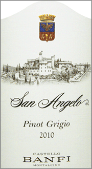 Banfi 2010 San Angelo Pinot Grigio