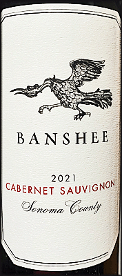 Banshee 2021 Sonoma County Cabernet Sauvignon