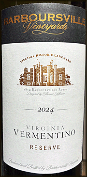 Barboursville 2024 Reserve Vermentino