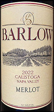 Barlow 2022 Merlot