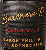 Baron Philippe de Rothschild 2018 Baronesa P