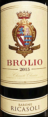 Barone Ricasoli 2015 Brolio Chianti Classico