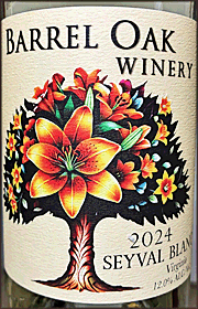 Barrel Oak 2024 Seyval Blanc