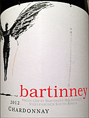 Bartinney 2012 Chardonnay