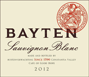 Bayten 2012 Sauvignon Blanc