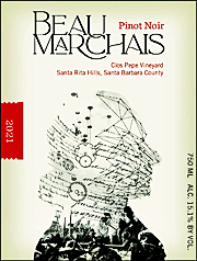 Beau Marchais 2021 Clos Pepe Pinot Noir