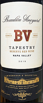 Beaulieu 2019 Tapestry Reserve Red Wine