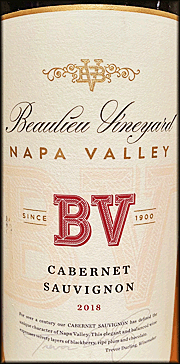 Beaulieu Vineyard 2018 Napa Valley Cabernet Sauvignon