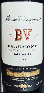 Beaulieu Vineyard 2019 Beaumont Cabernet Sauvignon