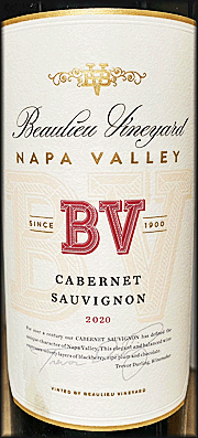 Beaulieu Vineyard 2020 Napa Valley Cabernet Sauvignon