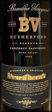 Beaulieu Vineyard 2020 Rutherford Reserve Cabernet Sauvignon