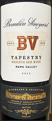 Beaulieu Vineyard 2022 Tapestry Reserve Red Wine