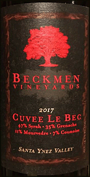 Beckmen 2017 Cuvee Le Bec