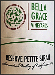 Bella Grace 2014 Reserve Petite Sirah