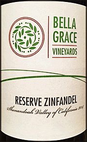 Bella Grace 2014 Reserve Zinfandel