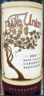 Bella Union 2018 Rutherford Cabernet Sauvignon