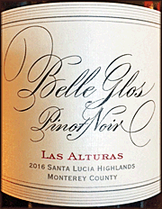 Belle Glos 2016 Las Alturas Pinot Noir