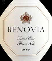 Benovia 2009 Sonoma Coast Pinot Noir