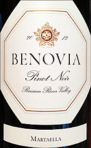 Benovia 2012 Martaella Pinot Noir