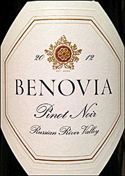 Benovia 2012 Russian River Valley Pinot Noir