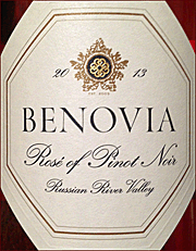 Benovia 2013 Rose of Pinot Noir