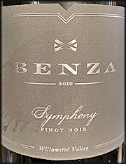 Benza 2019 Symphony Pinot Noir