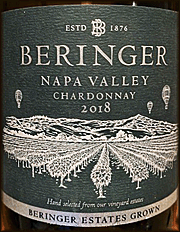 Beringer 2018 Napa Valley Chardonnay