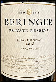 Beringer 2018 Private Reserve Chardonnay