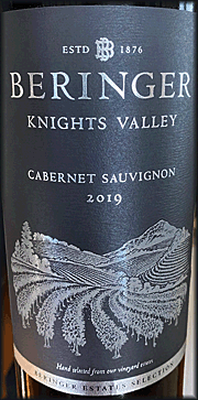 Beringer 2019 Knights Valley Cabernet Sauvignon