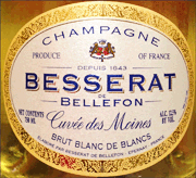 Besserat de Bellefon NV Cuvee des Moines Blanc de Blanc