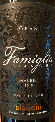 Bianchi 2018 Gran Famiglia Malbec