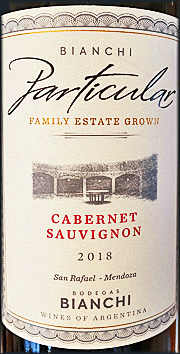 Bianchi 2018 Particular Cabernet Sauvignon