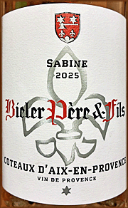 Bieler Pere et Fils 2025 Sabine Rose