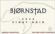 Bjornstad 2008 van der Kamp Pinot Noir
