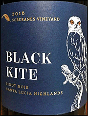 Black Kite 2016 Soberanes Vineyard Pinot Noir