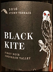 Black Kite 2016 Stony Terrace Pinot Noir