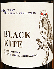 Black Kite 2017 Sierra Mar Vineyard Chardonnay