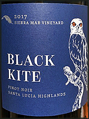 Black Kite 2017 Sierra Mar Pinot Noir