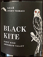 Black Kite 2018 Stony Terrace Pinot Noir