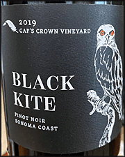 Black Kite 2019 Gap's Crown Pinot Noir