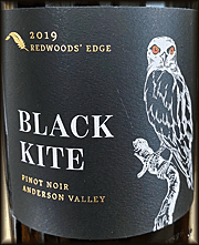 Black Kite 2019 Redwoods Edge Pinot Noir